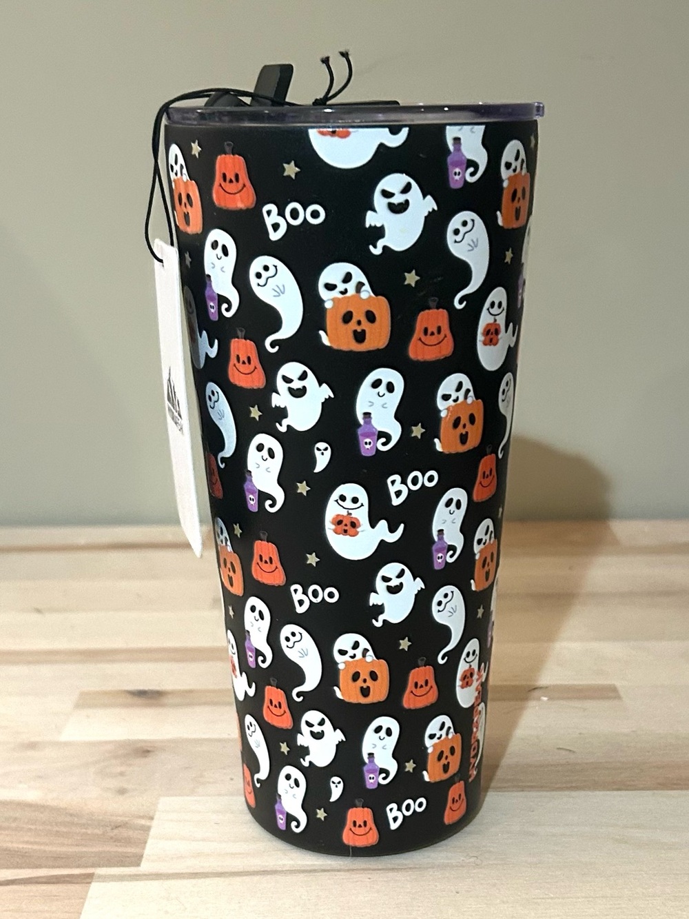 NWT Hyrdrapeak Ghost Halloween Tumbler, Hot or Cold